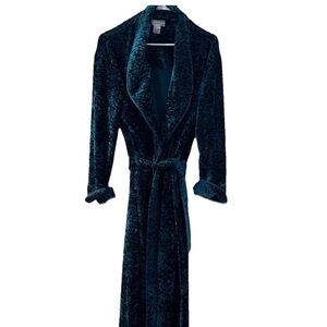 Cabernet Large Luxurious Green Women's Robe